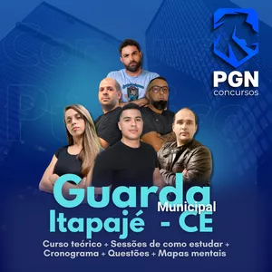 Imagem de capa para o Curso online Guarda municipal - Itapajé CE 
