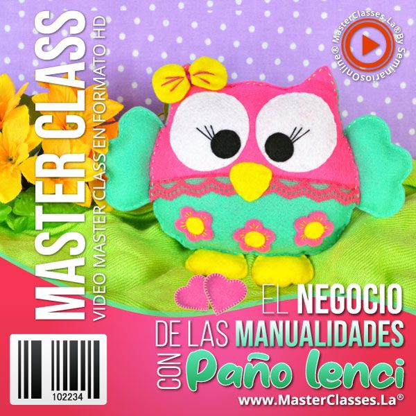 EL NEGOCIO DE LAS MANUALIDADES CON PAÑO LENCI