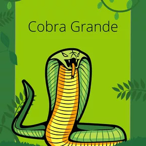 Imagem de capa para o Ebook história da cobra grande