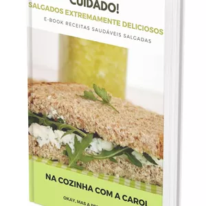 Imagem de capa para o Ebook NA COZINHA COM A CAROL