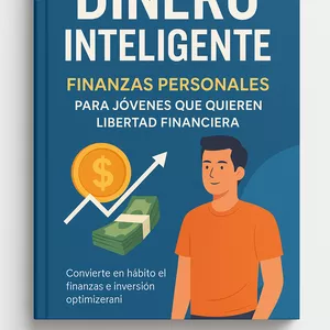 Imagen de portada para Ebook “Dinero Inteligente: Finanzas Personales para Jóvenes que Quieren Libertad Financiera”