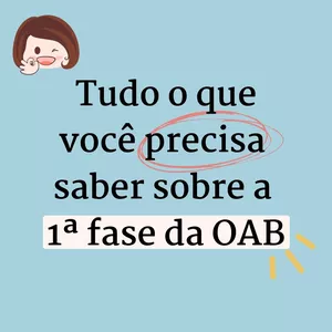 Imagem de capa para o Ebook Cronograma da Aprovação - OAB 1ª Fase