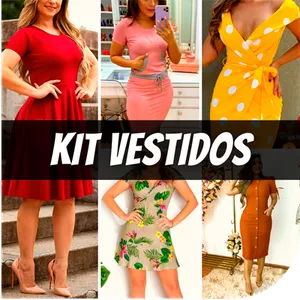 Imagem de Kit Moldes Vestidos Modinha criado por GM MOLDES na hotmart