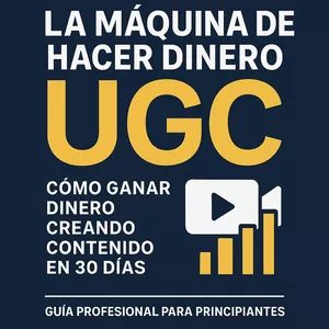 Imagen de portada para Ebook "Creador UGC Pro🔥 : Domina el Contenido que Vende en 30 Días (Sin Experiencia)"