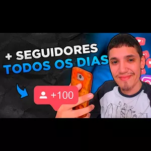 Imagem de capa para o Ebook Aula - 2 dicas bobas para você ganhar seguidores reais todos os dias
