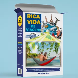 Imagem de capa para o Curso online RICA VIDA DE VIAGENS - NOMADISMO E SEMINOMADISMO DIGITAL.
