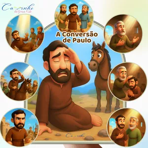 Imagem de capa para o Ebook Luva de História - A Conversão de Paulo