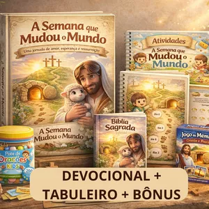 Imagem de capa para o Ebook VERDADEIRA PÁSCOA - A SEMANA QUE MUDOU O  MUNDO COM BÔNUS