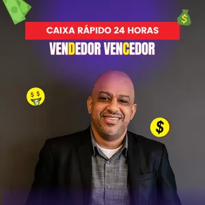 Imagem de capa para o Curso online CAIXA RAPIDO 24 HORAS VENDEDOR VENCEDOR