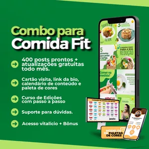 Imagem de Combo para Comida Fit criado por Isa Pacheco dos Santos na hotmart