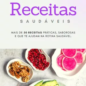 Imagem de capa para o Ebook Ebook Receitas Fáceis e Saudáveis