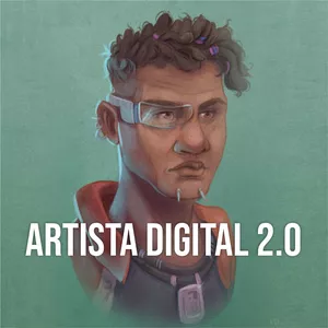 Imagem de capa para o Curso online FORMAÇÃO ARTISTA DIGITAL 2.0
