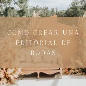 Imagen de portada para Curso online Curso editorial de bodas & shooting de fotos