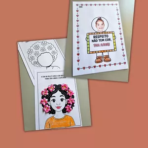 Imagem de capa para o Ebook Combo com atividades sobre Consciência Negra 