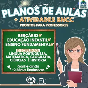 Imagem de capa para o Ebook ESCOLINHA DO PROFESSOR - Planos de Aula e Atividades BNCC 2021