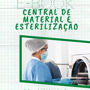 Imagem de capa para o Ebook E-book Central de Material e Esterilização