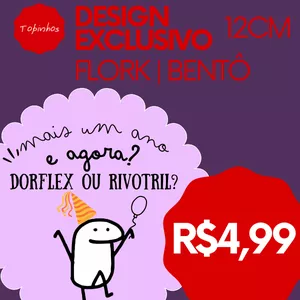 Imagem de capa para o Curso online Topo de Bolo Flork/Bentô "dorflex ou rivotril?"