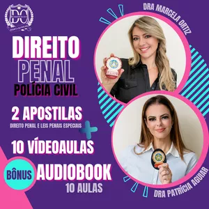 Imagem de capa para o Curso online DIREITO PENAL - Polícia Civil