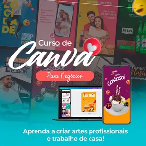Imagem do curso Curso Canva para Negócios