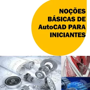 Imagem de capa para o Ebook AutoCAD para iniciantes: conceitos básicos