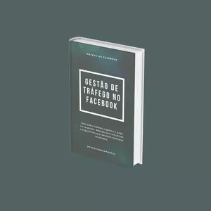 Imagem de capa para o Ebook Gestão de Tráfego no Facebook