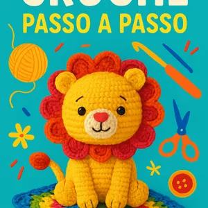 Imagem de capa para o Ebook Crochê passo a passo 