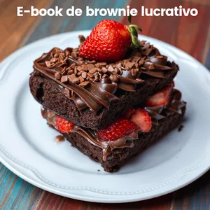 Imagem principal do produto E-BOOK DE BROWNIE LUCRATIVO
