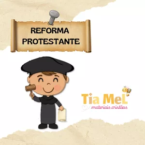 Imagem de capa para o Ebook Reforma Protestante para Crianças