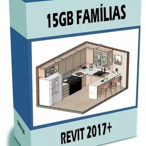 Imagem de capa para o Ebook Template Arquitetura Abnt Revit 2021 90 Mil Familias +10 projetos prontos + Templates Parametrizados 