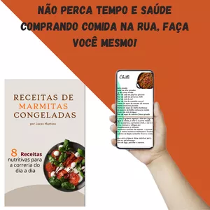 Imagem de capa para o Ebook Marmitas Congeladas