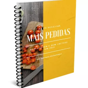 Imagem de capa para o Ebook As 20 Receitas sem Glúten e sem Lactose mais Pedidas de 2020