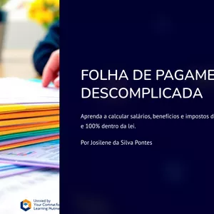 Imagem de capa para o Ebook FOLHA DE PAGAMENTO DESCOMPLICADA