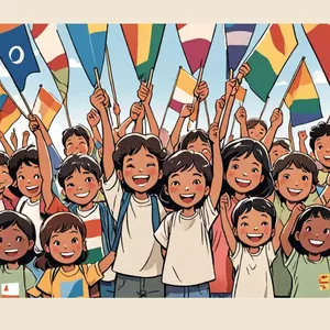 Imagem de capa para o Ebook Livro Infantil "A Estrela da Paz"