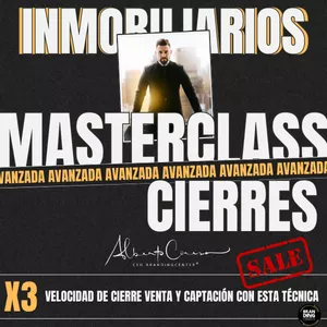 Imagen de portada para Curso online MasterClass Cierres Avanzados Para Inmobiliarios