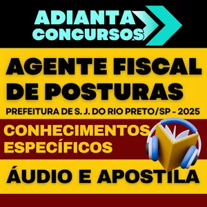Imagem de capa para o Curso online Agente Fiscal de Posturas