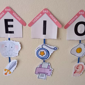 Imagem de capa para o Ebook CASINHA DAS VOGAIS