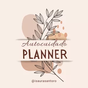 Imagem de capa para o Ebook PLANNER - AUTOCUIDADO