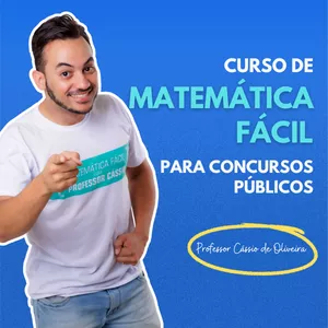 Imagem de capa para o Curso online Matemática Fácil Para Concursos Públicos