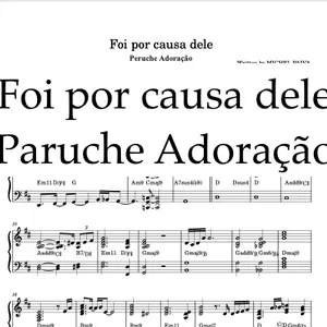 Imagem de capa para o Ebook Foi por causa dele - Peruche Adoração
