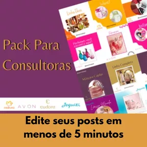 Pack de Canva para Consultoras Natura-Avon-Eudora-Jequiti