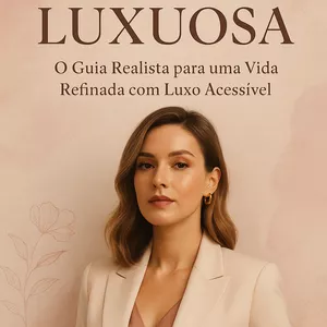 Imagem de capa para o Ebook Mulher Luxuosa: O Guia Realista para uma Vida Refinada com Luxo Acessível