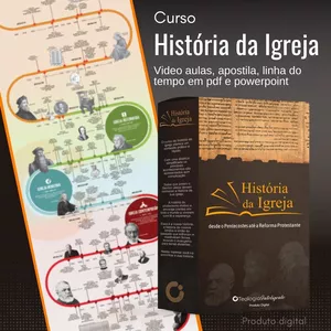 Imagem de capa para o Curso online A HISTÓRIA DA IGREJA para iniciantes