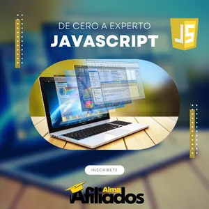 Imagen de portada para Curso online ▶️JavaScript de Cero a Experto