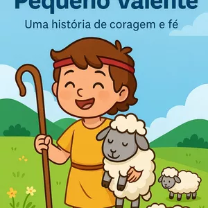 Imagem de capa para o Ebook Davi,o Pequeno Valente