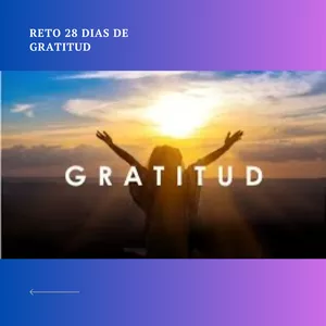 Imagen de portada para Curso online 28 días de gratitud 