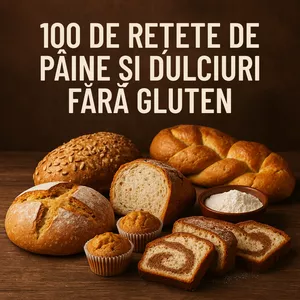 Cover image for Ebook 100 DE REȚETE DE PÂINE ȘI DULCIURI FĂRĂ GLUTEN