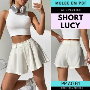 Imagem de capa para o Ebook Molde Short Gode Lucy