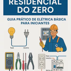 Imagem de capa para o Ebook Eletricista Residencial do Zero