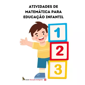 Imagem de capa para o Ebook Atividades de Matemática Lúdica para Educação Infantil