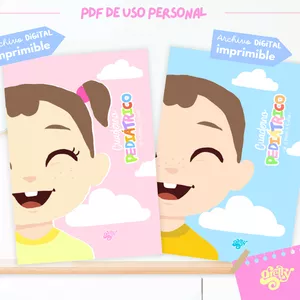 Imagen de portada para Ebook Cuaderno Pediátrico Niño + Niña | Archivo Digital